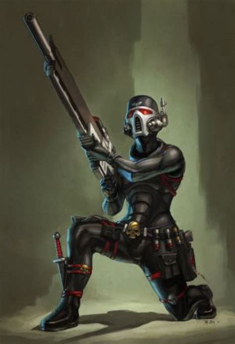 WH40K: Assassin by StuartHughe on @DeviantArt Warhammer 40k Artwork ...