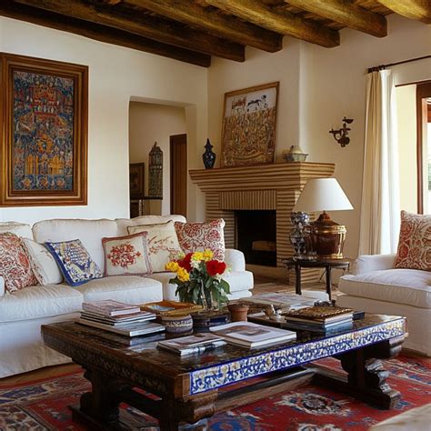 10 Spanish Living Room Ideas: Create a Cozy, Vibrant Space with Rustic ...