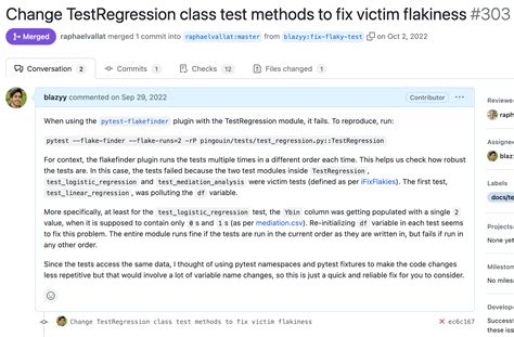 Fixing Flaky Tests