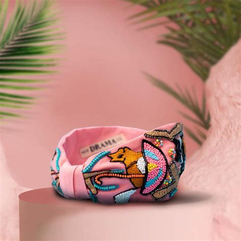 Nutty Love Knotted Headband Light Pink – Hair Drama Company