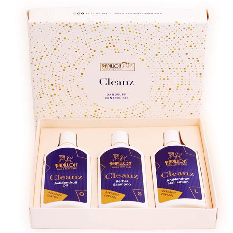 Buy Papillon Cleanz Dandruff Control Kit – Anti Dandruff Hair Oil ...