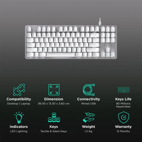 Buy RAZER BlackWidow Lite Wired Gaming Keyboard (Orange Mechanical ...