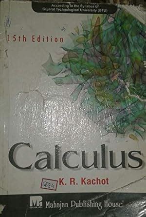 Calculus : DR.K.R.KACHOT: Amazon.in: Books