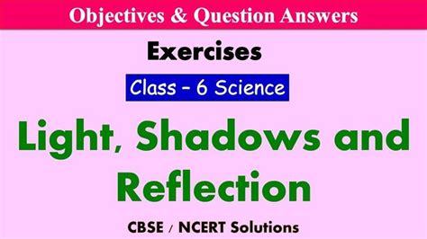 Class 6 Science Light Shadow and Reflection Free Tutorial 的图像结果
