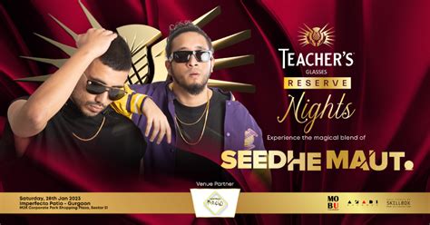 Teacher's Reserve Nights Feat Seedhe Maut | Music Events | SkillBox