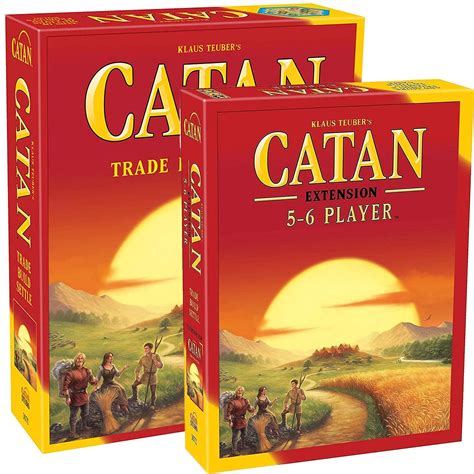 Buy ASHICHIPRO CATTAN + Extension Board Game | Combo | Family Game ...