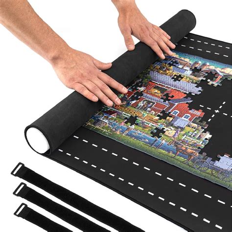 Amazon.com: Puzzle Mat for Jigsaw Puzzle Fits 1500 1000 500 Piece ...