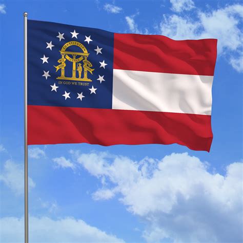 Official Georgia State Flag