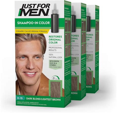 Just For Men Original Formula Men's Hair Color, Dark Blond Lightest ...