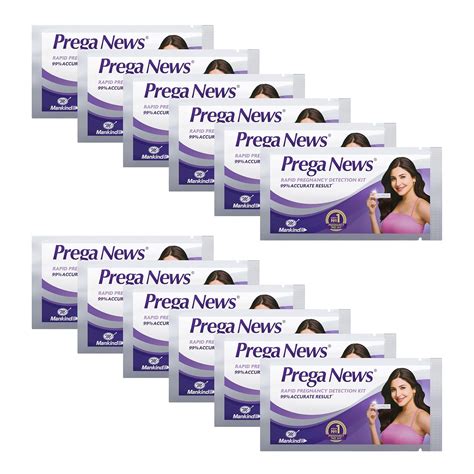 Buy Prega News Test Kit | One Step Urine Hcg Pregnancy Test Kit Device ...