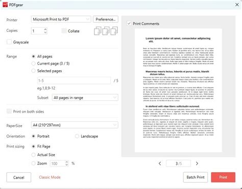 Image result for PDF Print Setting