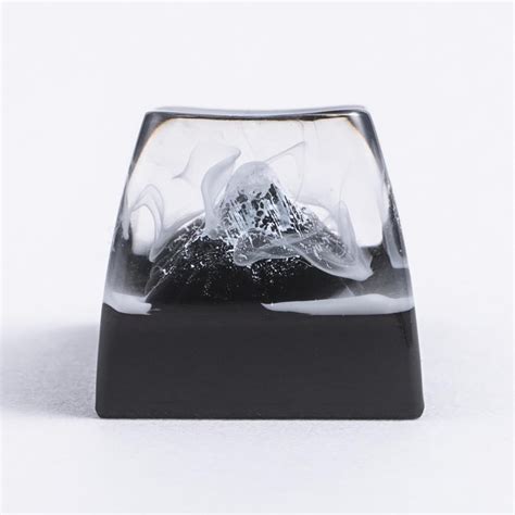 Snow Mount Fuji Resin Artisan 1u Keycap – CuriosityCaps