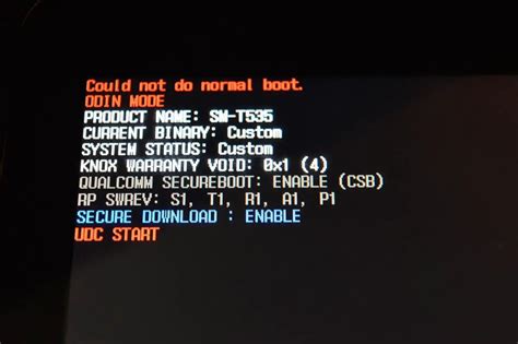 fixed - Could not do normal boot odin mode - Flash Stock Rom