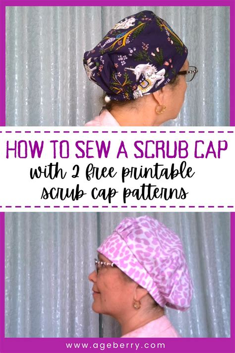 Image result for Free Scrub Cap Pattern