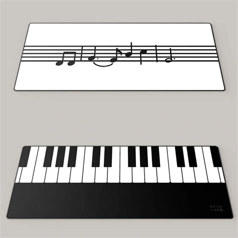 Piano Solo Series Desk Mats: Stylish & Functional | Kawaiikeycaps