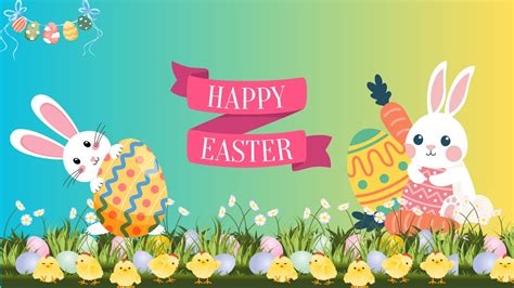 Happy Easter 2024 Wallpaper Images | Easter Desktop Wallpaper 2024 ...