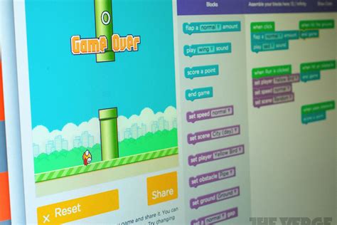 Flappy Bird Code.org Game Lab 的图像结果