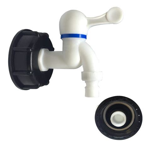 Buy LeKing IBC Tank Adapter, IBC Tote Tank Drain Adapter Fine Flow Oil ...
