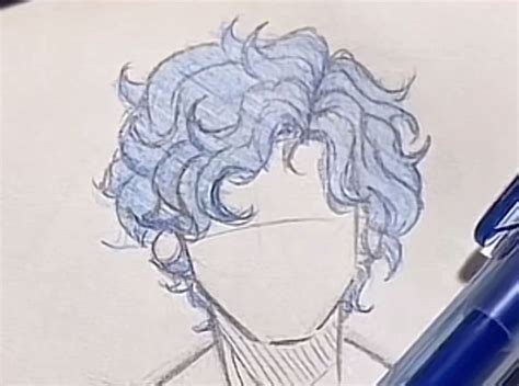 Easy Male Hair Drawing