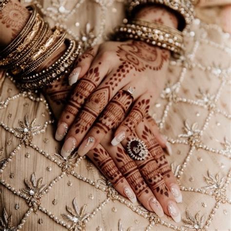 Here’s some bridal nail art inspiration you didn’t know you needed