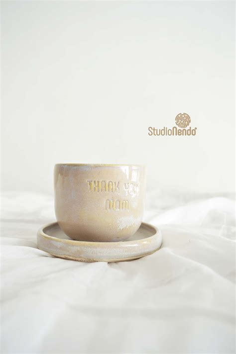 "Thank You Mom" Cappuccino Cup Set- Candy Land – Studio Nendo
