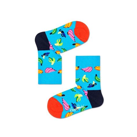 Buy Happy Socks Kids Banana Sock - Light Blue Online