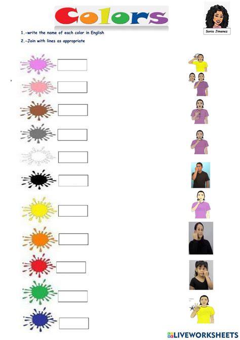 Image result for Color Exercise