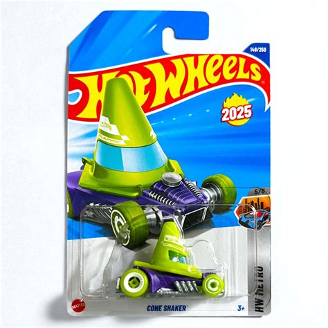 Hot Wheels N Case - Cone Shaker - 148/250 - 2025 Edition - JBB65 N7C6 ...