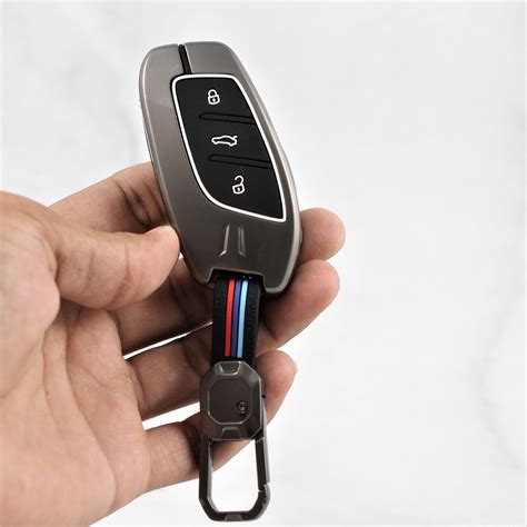 Metal Silicon Car Key Case Fit for MG Astor | MG ZS EV Smart Key ...