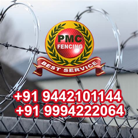 PMC Fencing Contractors in Chennai - 9442101144 - Fencing Contractors