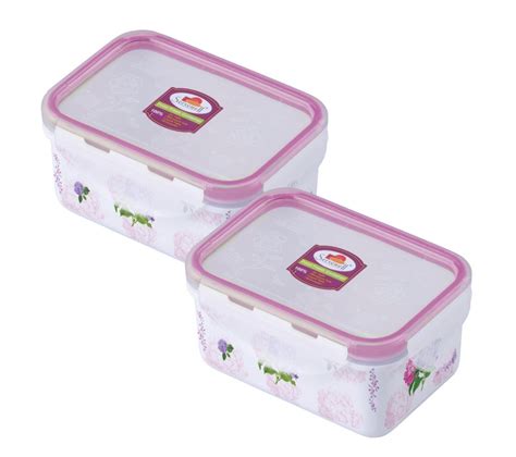 Buy Stylo 2 pc Rect Food Container 1L- SM 302 - Loyal Beauty Online at ...