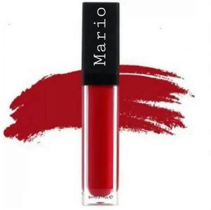 Mario Amazing Red Matte Lipstick Set of 1 (Red, 6 ml) - Price in India ...