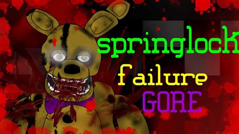 Image result for FNAF Springlock Death Scenes