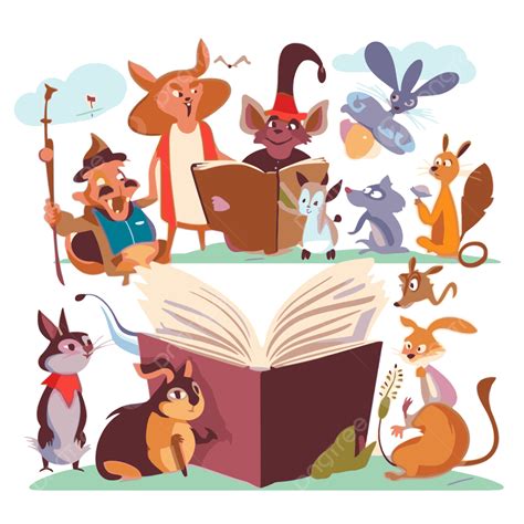 Story Book Characters Clip Art