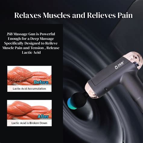 Massage Gun For Gym Pain Relief | Buy JSB HF114 Online