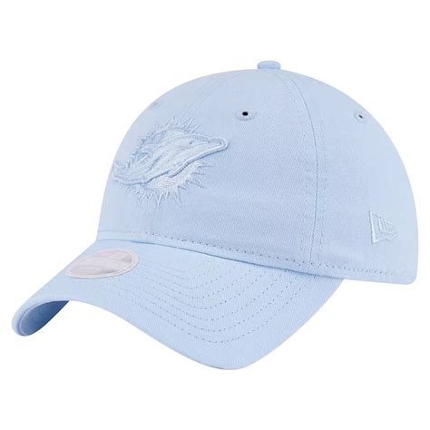 Women's New Era Light Blue Miami Dolphins Color Pack 9TWENTY Adjustable Hat