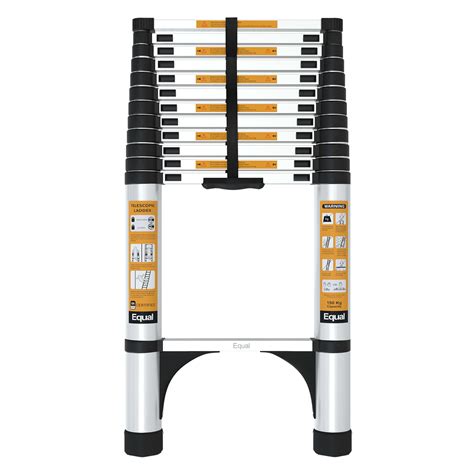 Equal 16.5 FT Telescopic Ladder | 150kg EN131 | Aluminium Foldable