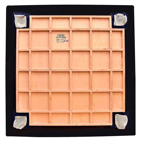 SISCAA Bulldog Genius English Birch Carrom Board – Sportswing.in