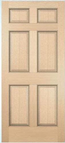 Exterior Entry Hemlock Wood 6 Panels Raised Solid India | Ubuy