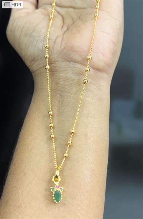 Daily wear chain with locket – Fashion Mantra Jewellary
