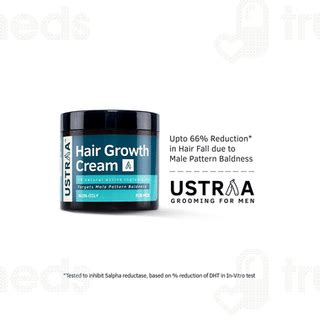 Ustraa Hair Growth Cream 100gm - Uses, Side Effects, Dosage, Price ...