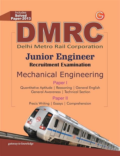 Buy Guide to DMRC Mechanical Engg (Junior Engg Recruitment Exam ...
