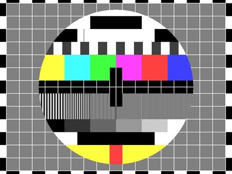 Image result for BBC1 Striped Test Card