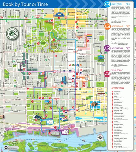 Cleveland Map Tourist Attractions TravelsFinders Com | Maps Of Ohio