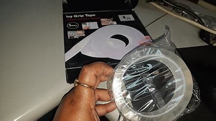 QUARK MART 3 Meter Double Sided Adhesive Silicon Tape, Transparent ...