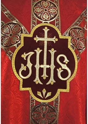 Handmade Vestment Red - Semi Gothic style Chasuble with a India | Ubuy