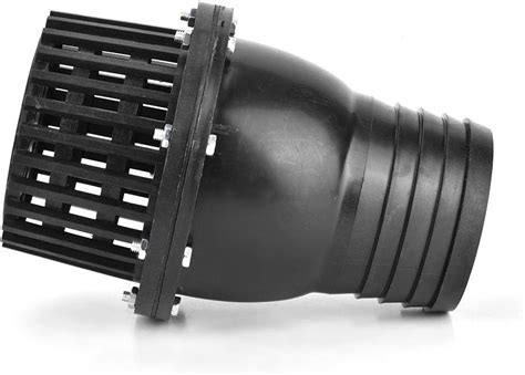 Buy Water Pump Foot Valve Black PVC Low Pressure Flat Check Valve for ...