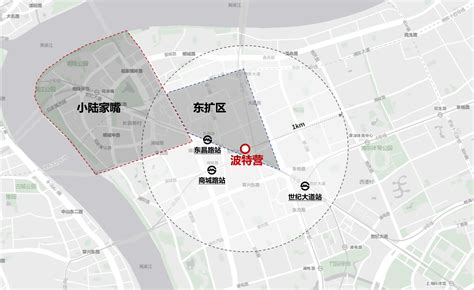 上海陆家嘴东扩规划图-图库-五毛网