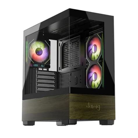 DAWG Y 738 ARGB ATX Mid Tower Cabinet ( Black ) – Mehta Brothers Shop