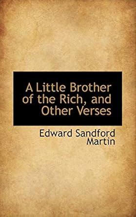 Amazon.in: Buy A Little Brother of the Rich, and Other Verses Book ...